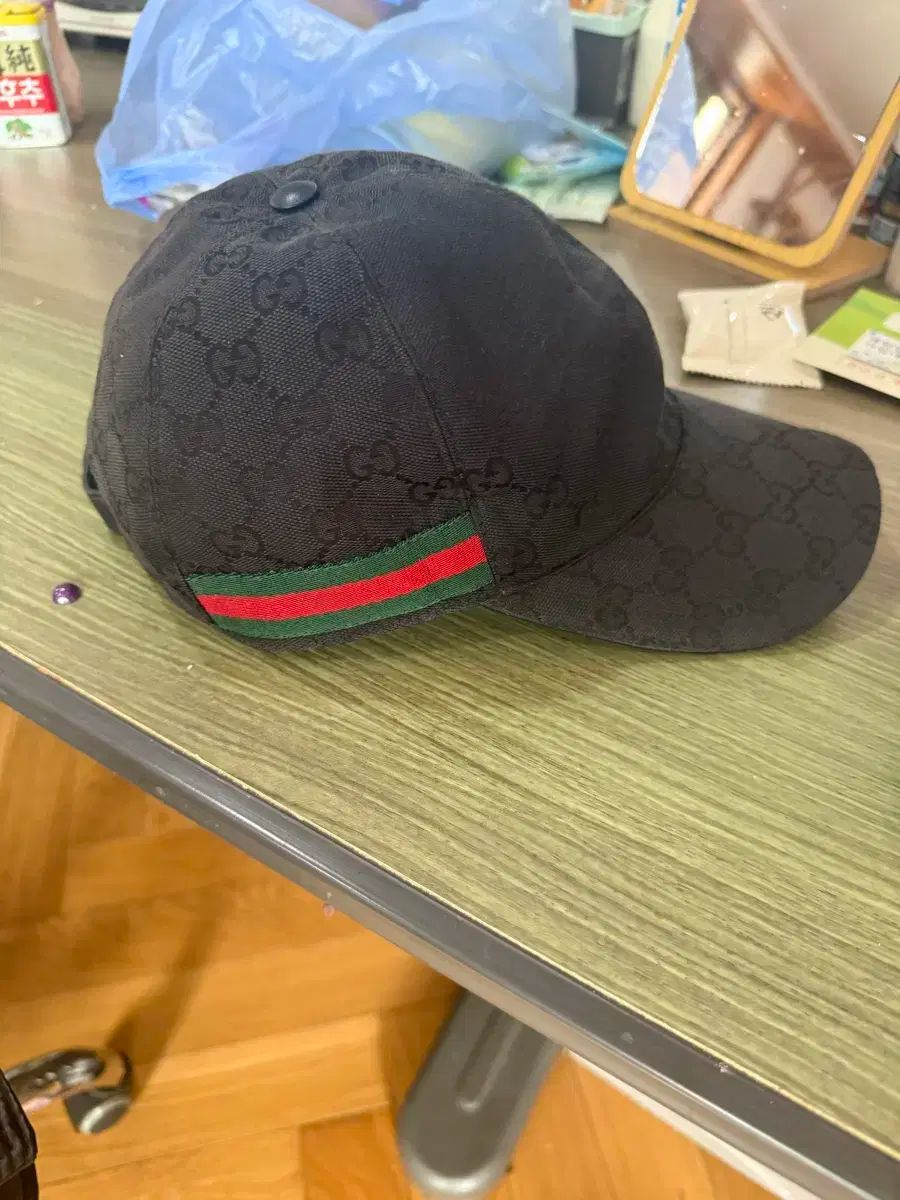 グッチ GG ロゴ ブラック ベースボールキャップ