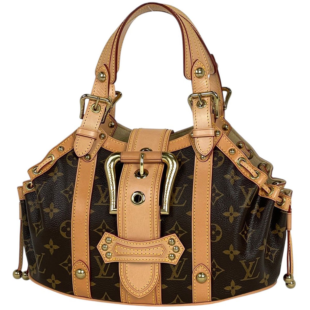 ルイ ヴィトン Louis Vuitton テダ PM 手提げ ハンドバッグ モノグラム ブラウン M92399 レディース