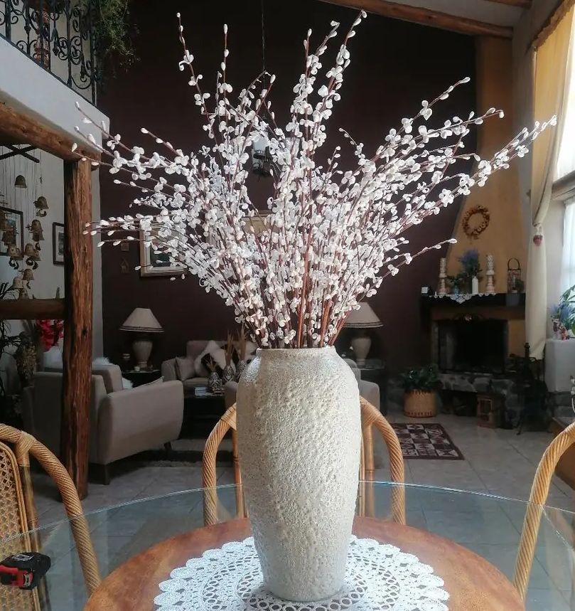 花瓶 フラワースタンド フラワーベース インテリア小物 北欧 おしゃれ モダン シンプル テーブル リビング 装飾 白 ホワイト