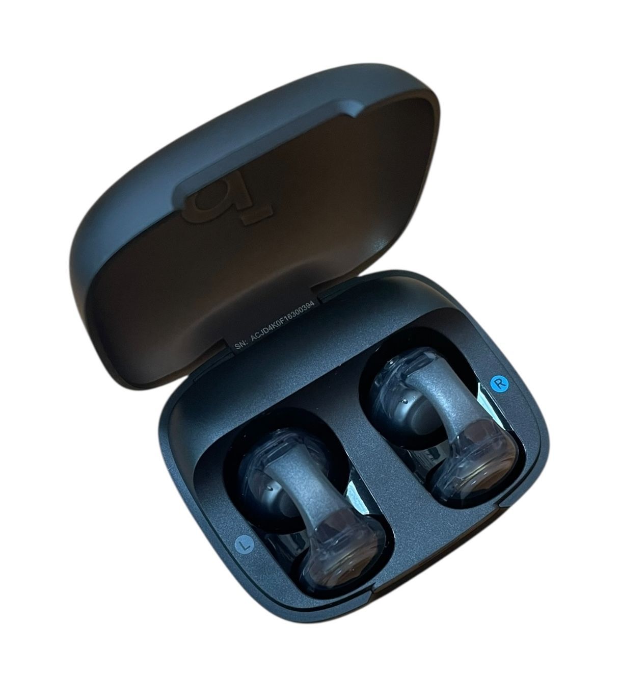 管理番号3018 Anker Soundcore C40i Bluetooth 5.4 オープンイヤー型ワイヤレスイヤホン イヤーカフ IPX4防水規格 最大21時間再生 マルチポイント接続 クリアブラック