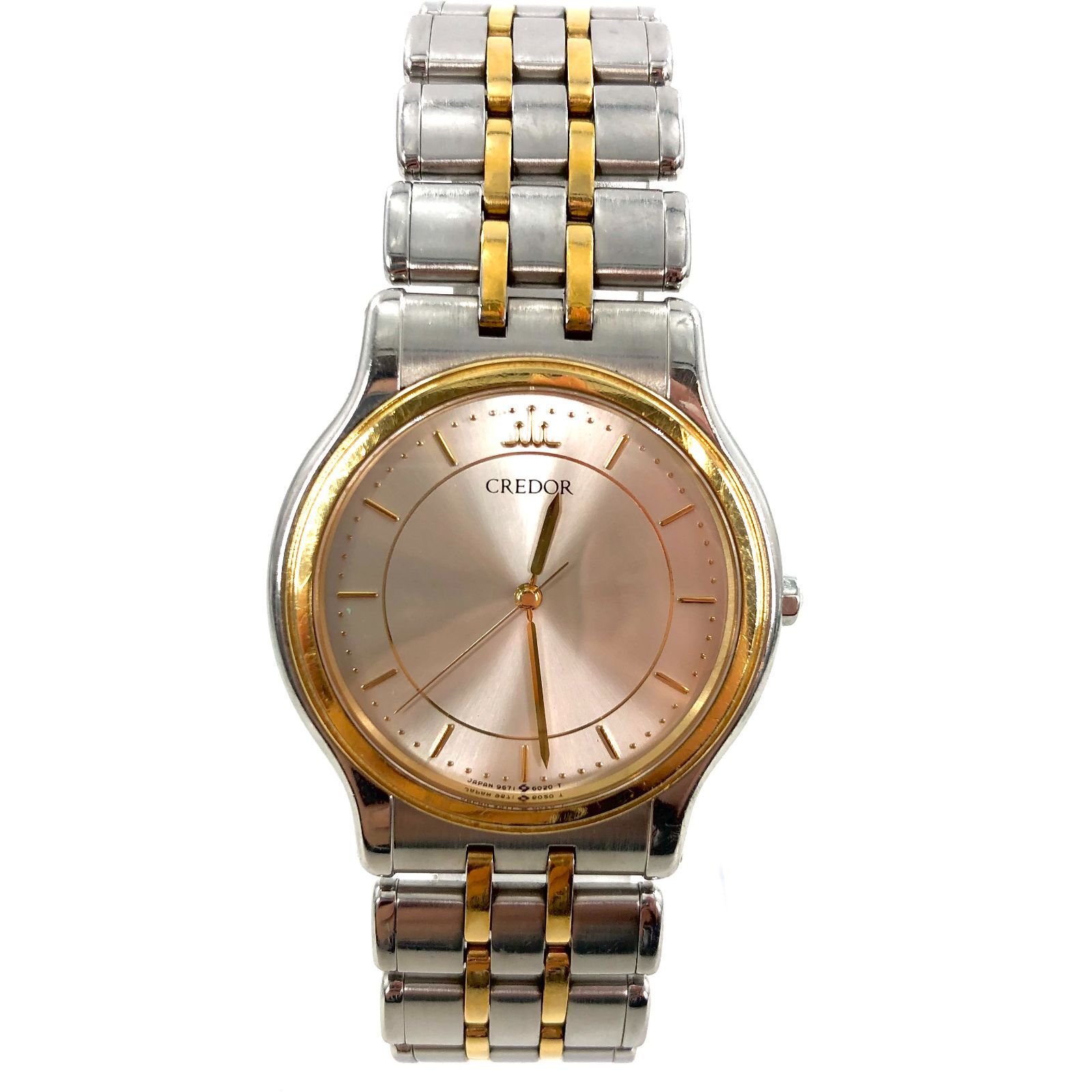 SEIKO セイコー CREDOR クレドール 9571-6020 ラウンドフェイス