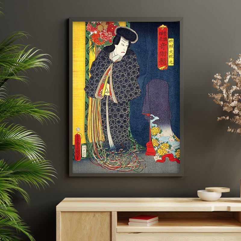 「屋」brand 「誘惑」A4サイズ インテリ 日本伝統絵画 屋」brand 「誘惑」A4サイズ インテリ 日本伝統絵画