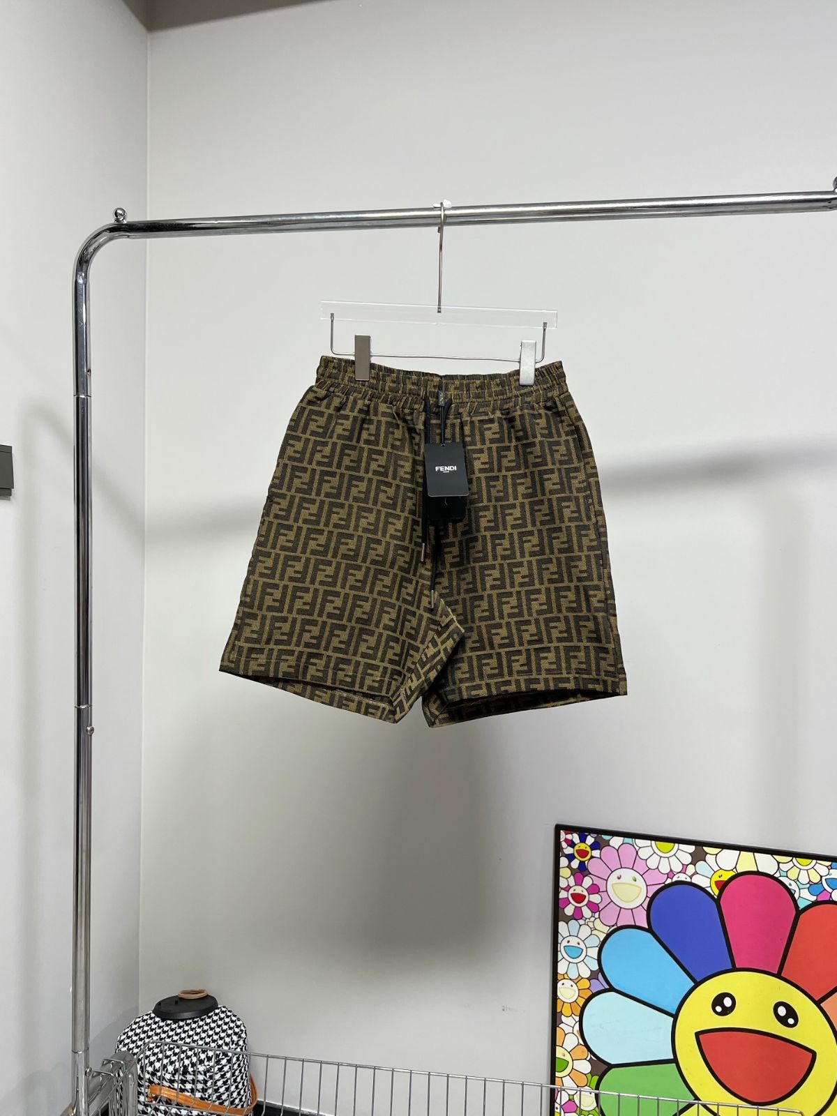 FENDI FF Printed Swim Shorts FXB077A79F フェンディ FFロゴプリントスウィムショーツ ショートパンツ ハーフパンツ