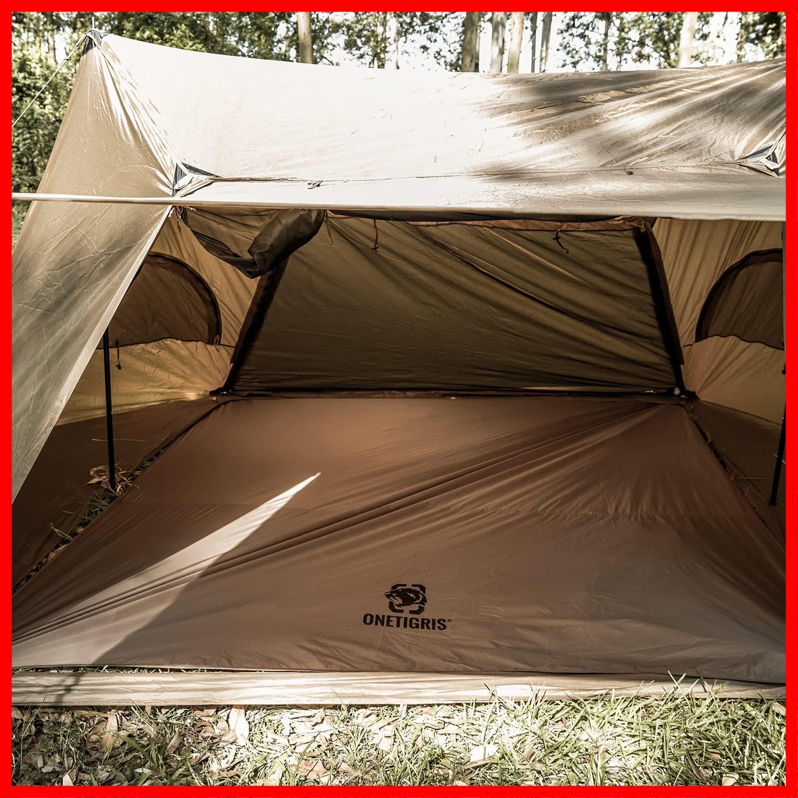 OneTigris SOLO STEADテント専用グランドシート テント ソロホームステッドテントフットプリント – OneTigris Camping