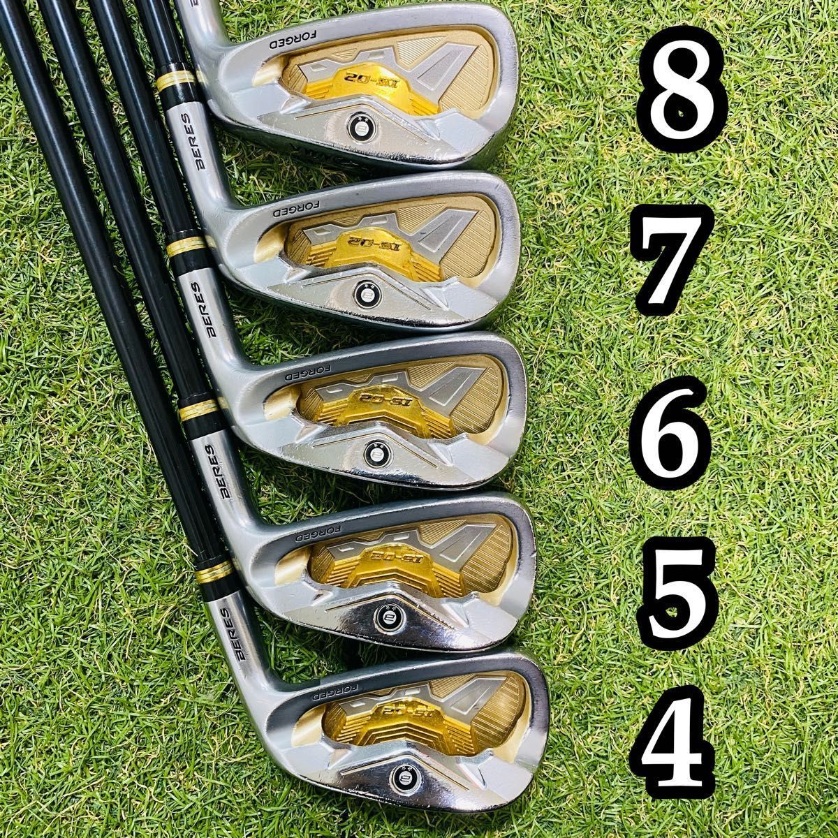 【豪華10本】ホンマ ベレス IS-02 2S メンズアイアンセット R 豪華10本】ホンマ ベレス IS-02 2S メンズアイアンセット R 豪華10本