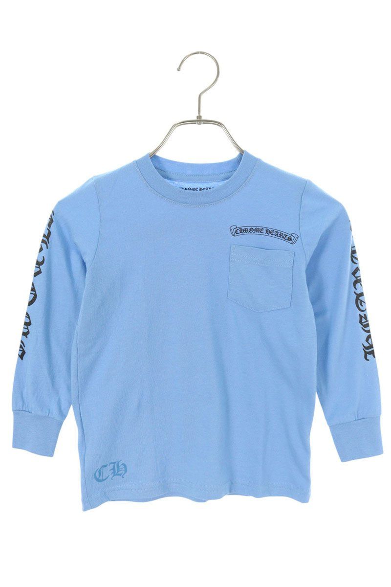 CHROMEHEARTS 青と白のラグラン長袖シャツ Sサイズ CHROMEHEARTS 青と白のラグラン長袖シャツ Sサイズ - メルカリ