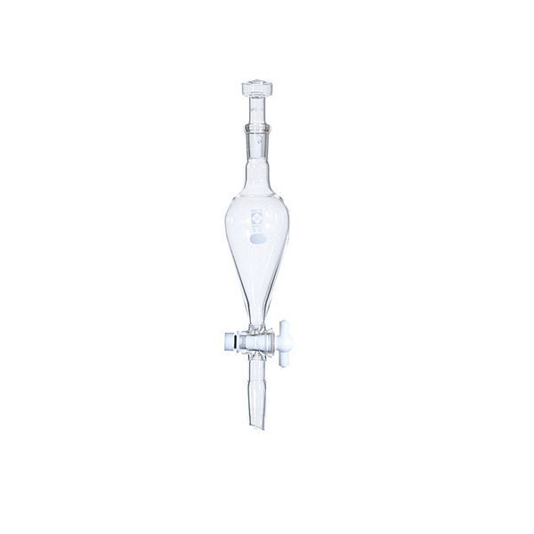 SPC分液ロート スキーブ形 PTFEコック付 50mL 030220-1550