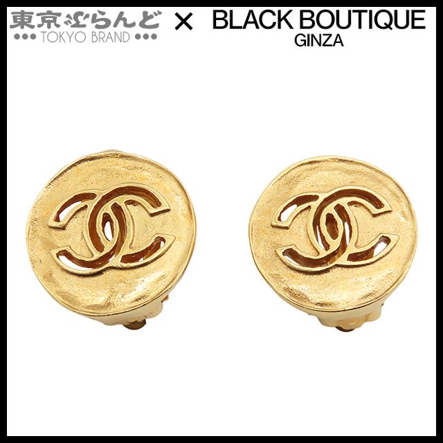 シャネル CHANEL イヤリング ゴールド メタル ココマーク GP 98A レディース 101821618
