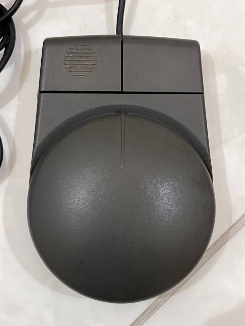 SHARP X68000用 KI-OM0002CE02 トラックボール マウス 現状品