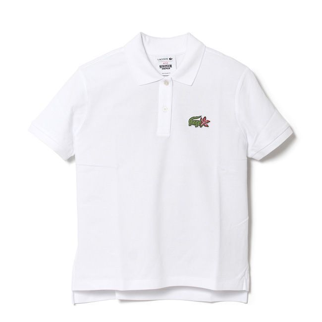 【新品未使用】 Lacoste x Netflix ラコステ＆ネットフリックス ポロシャツ ストレンジャーシングス レディース 半袖 コットン  PF7336