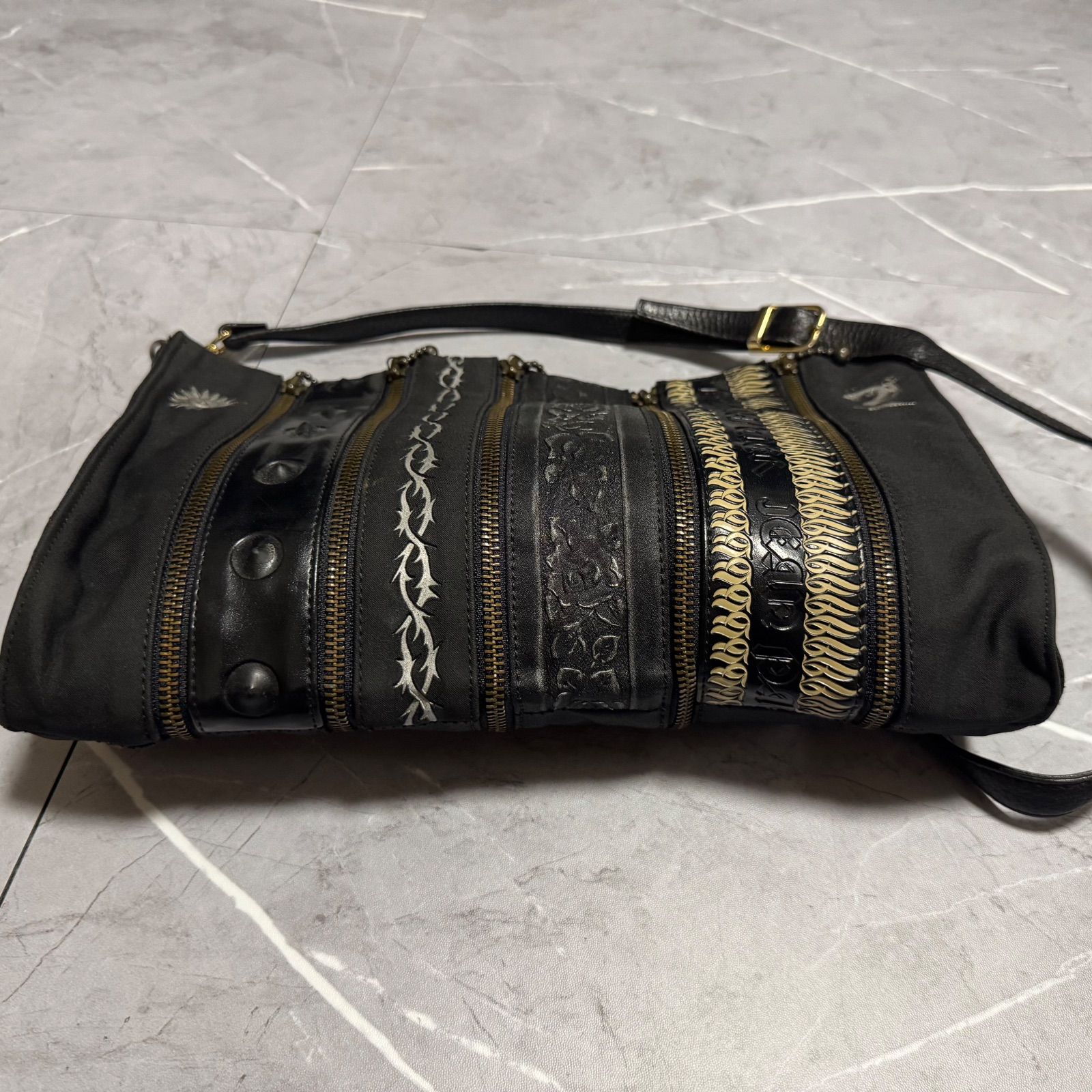 名作】Jean Paul GAULTIER ジャンポールゴルチエ マルチジップ