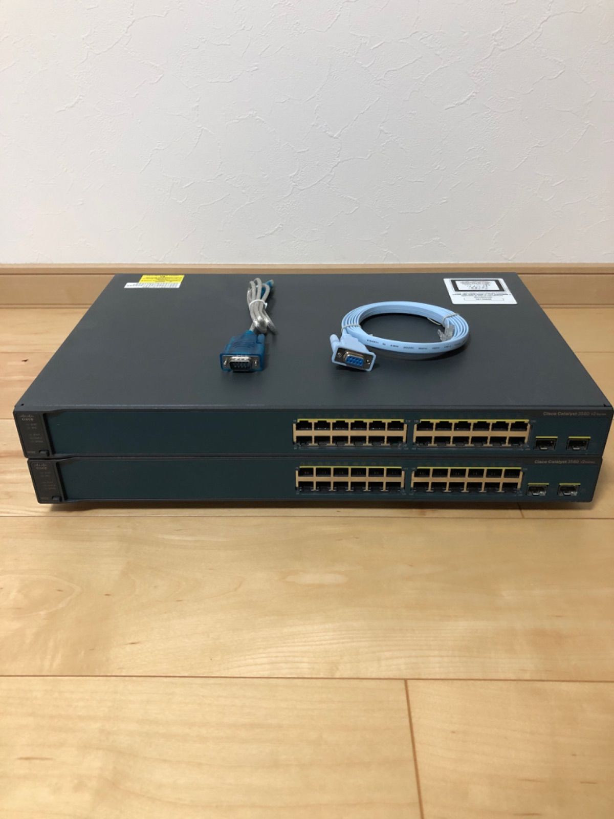 CCNA CCNP 2台Cisco Catalyst L3スイッチ3560