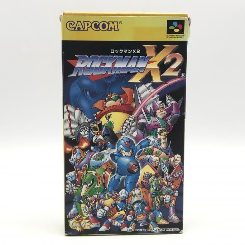 【中古】カプコン ロックマンX2 スーパーファミコンソフト ROCKMAN X2[10]