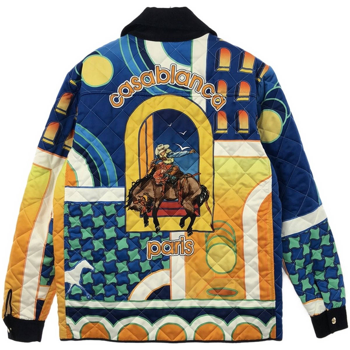 j*2様 CASABLANCA CASABLANCA カサブランカ 23SS Printed and Quilted Hunting Jacket