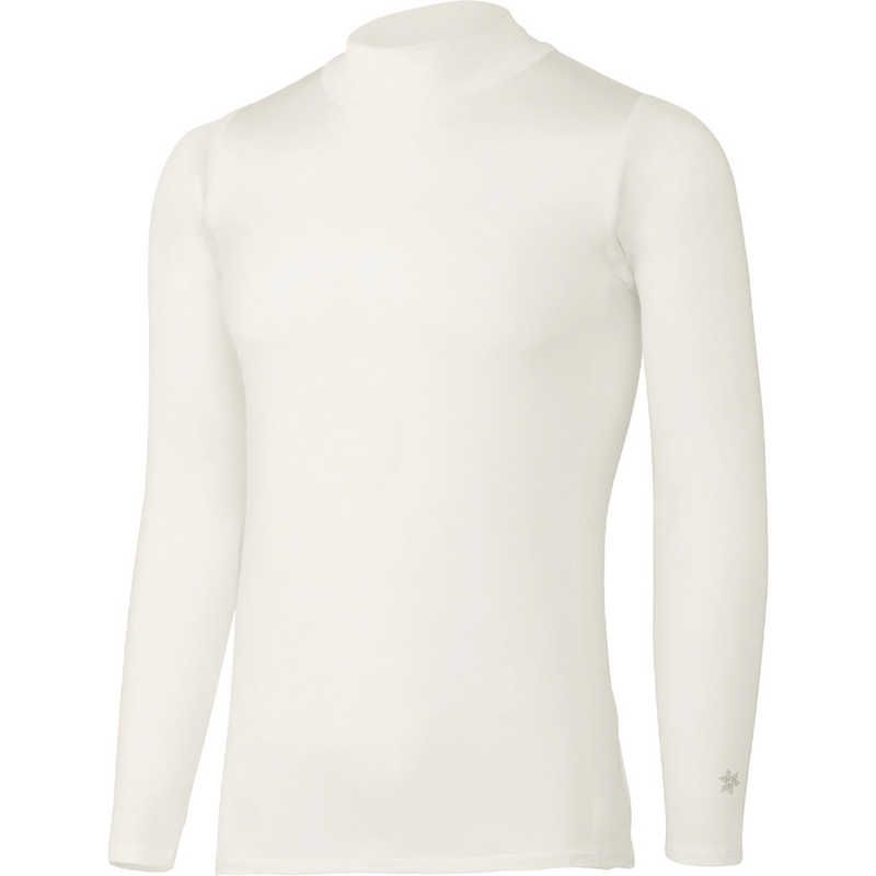 未開梱 ゴールドウィン シースリーフィット クーリングモックネックロングスリーブ メンズ Lサイズ ホワイト 返品交換不可 GC65100