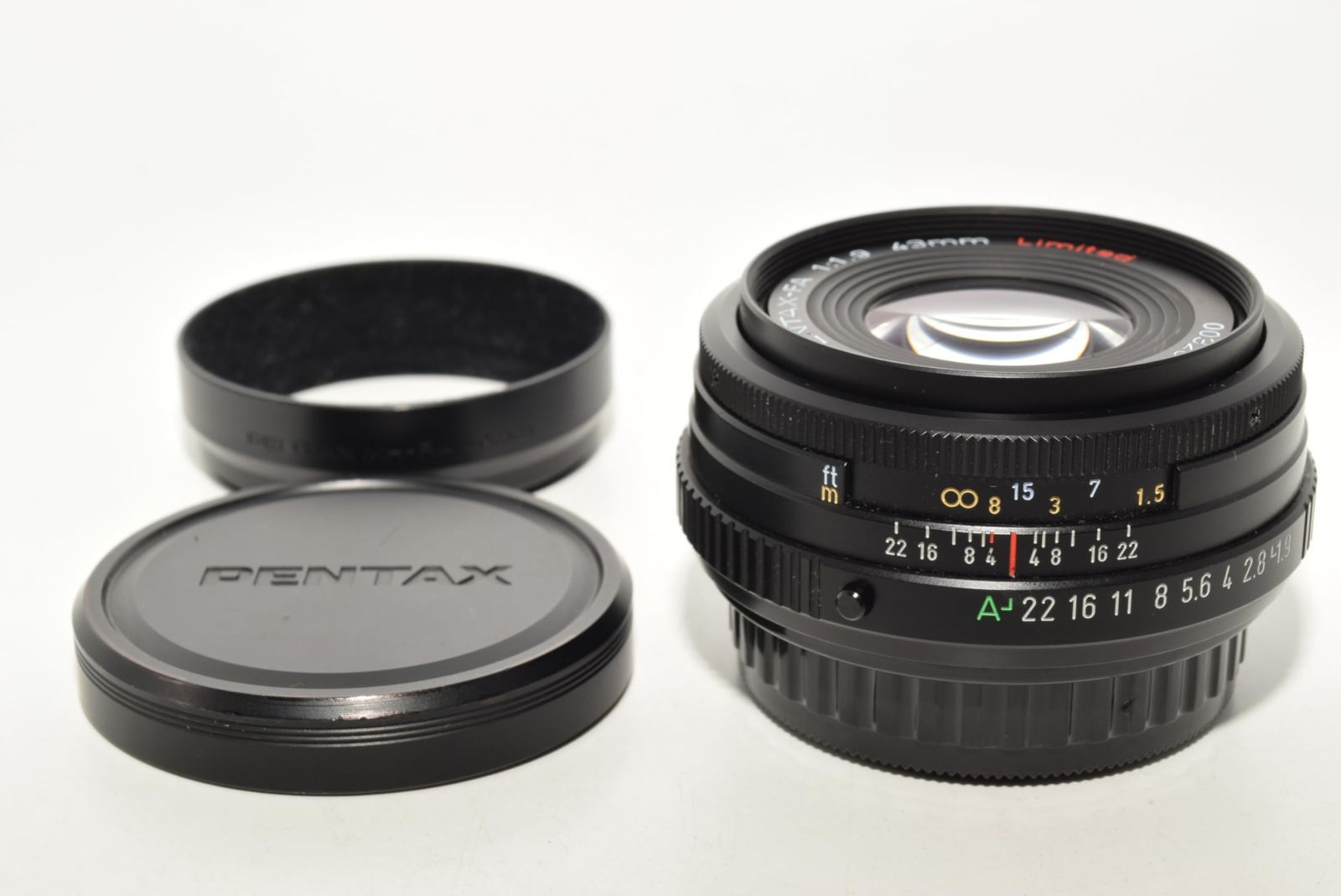 極上品 ペンタックス HD PENTAX-FA 43mmF1.9 Limited ブラック ＃7534 - メルカリ