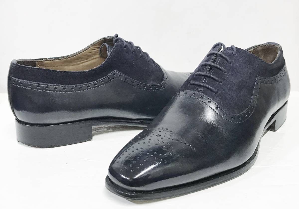 【Stefano Branchini】ドレスシューズ 革靴 27 ウィングチップ Stefano Branchini ステファノブランキーニ 革靴 ドレスシューズ
