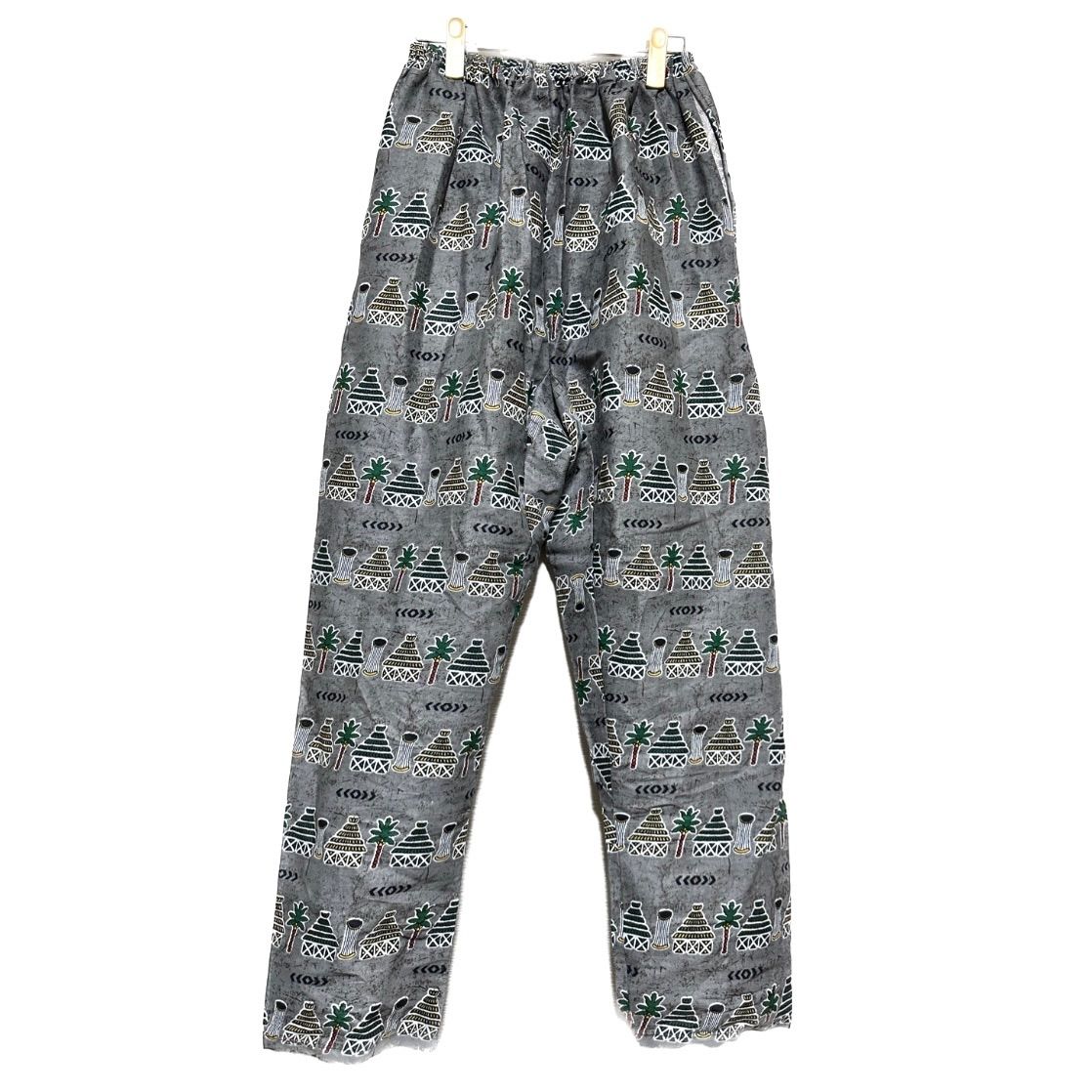 ユニセックス　アフリカンプリント　ワイド　パンツ　African print ユニセックス アフリカンプリント ワイド パンツ African print