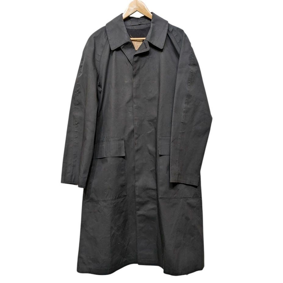 50s 60s British Railways マッキントッシュコート 黒 50s 60s British Railways マッキントッシュコート 黒