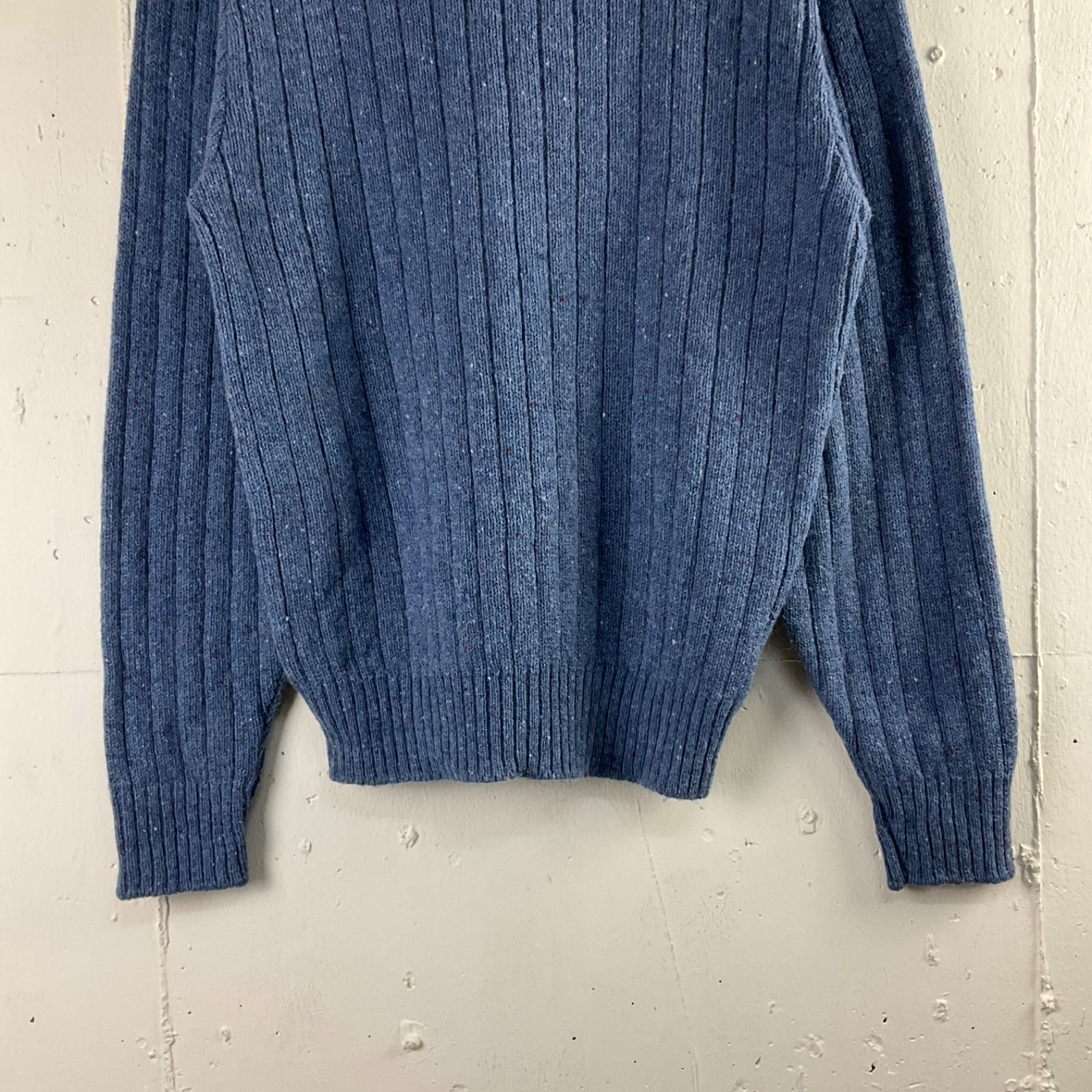 80年代 80s USA製 vintage JANTZEN ジャンゼン 無地 ニットセーター 