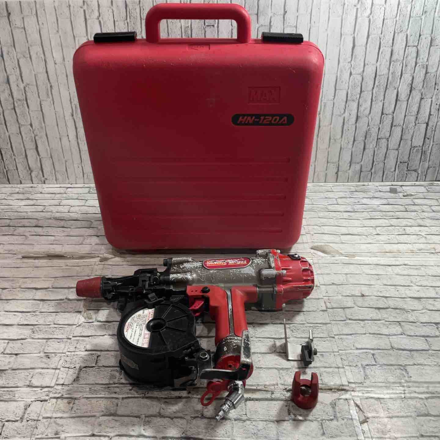 マックス MAX 高圧コンクリート用エア釘打ち機 HN-120A 川口店