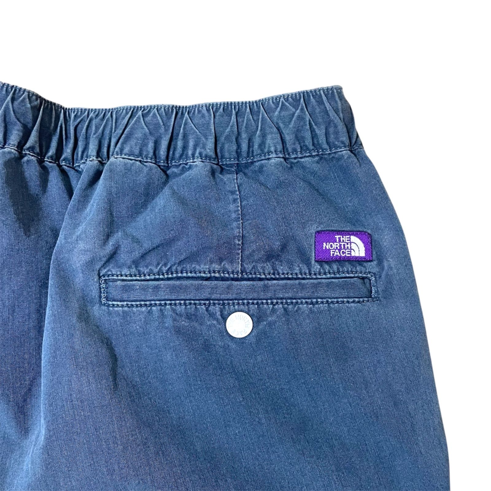 ノースフェイスパープルレーベル Indigo MountainWindPants THE NORTHFACE PURPLELABEL／ザ ノースフェイス パープル