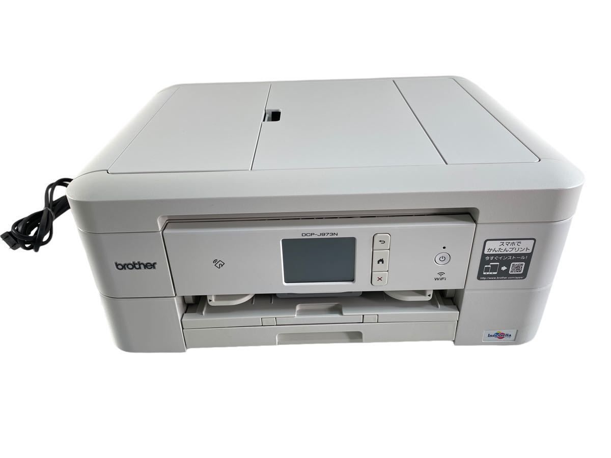 PC周辺機器brother プリンター　DCP-J973N ブラック　品