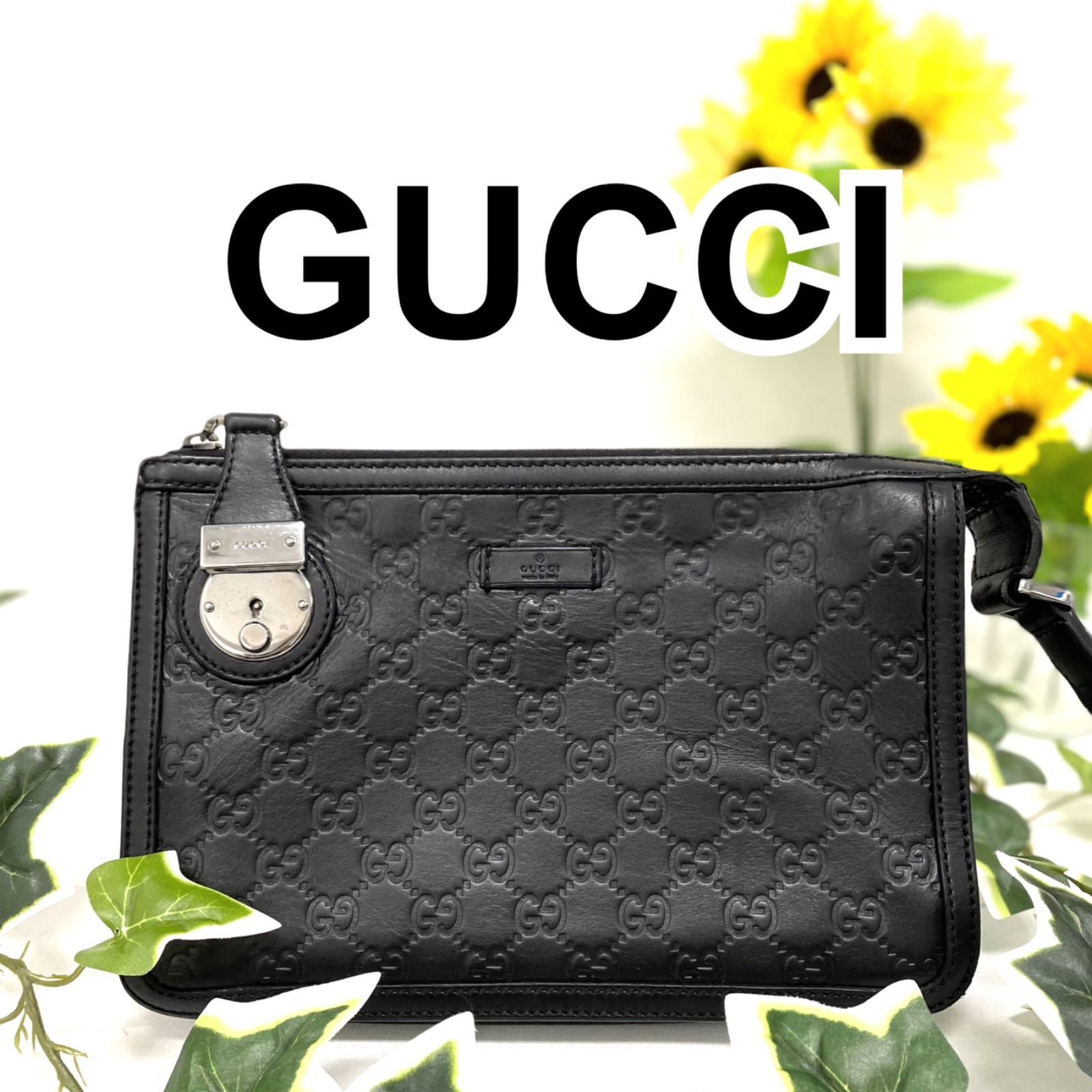 GUCCI シマ セカンドバッグ 楽天市場】【バッグ】GUCCI グッチ グッチシマ クラッチバッグ