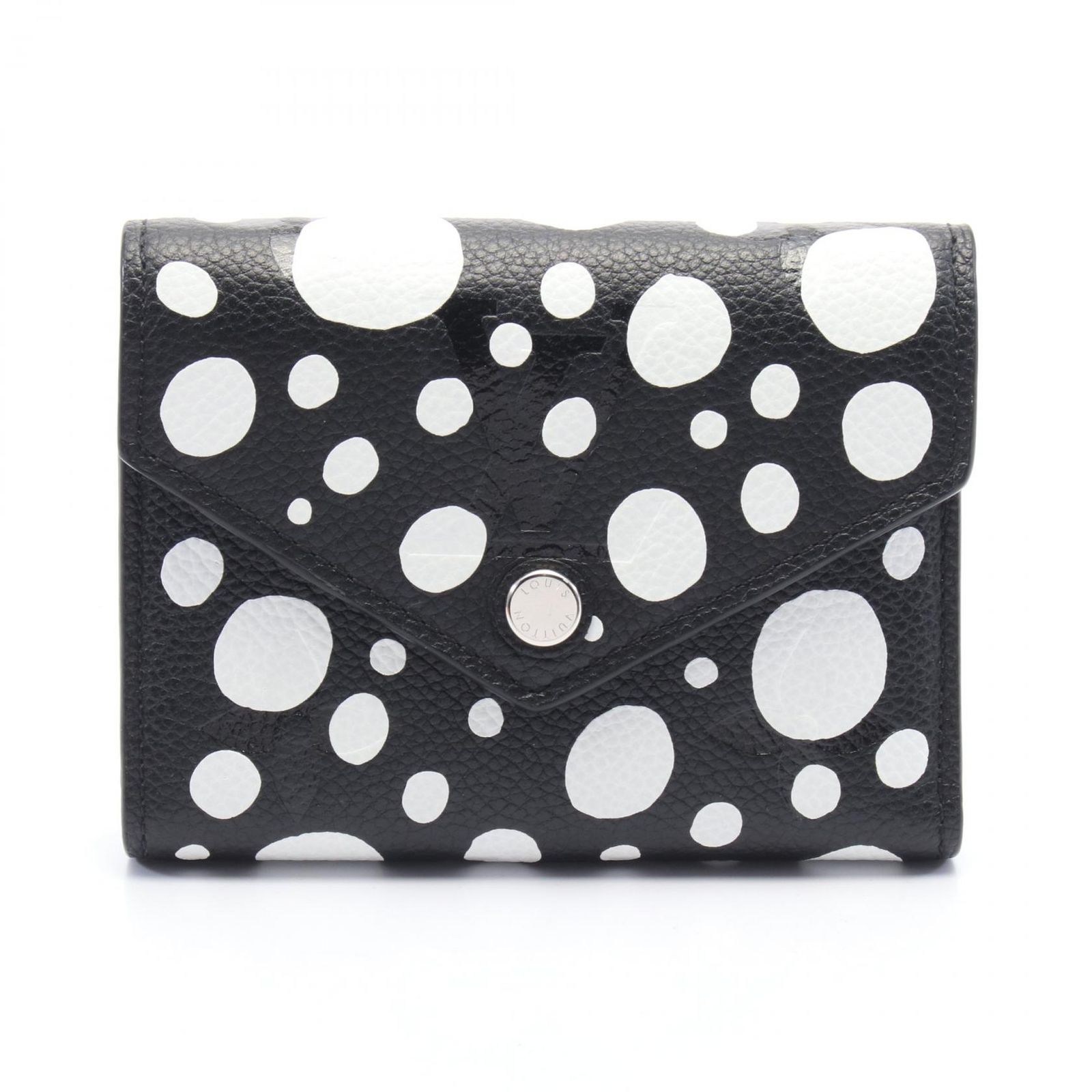 LOUIS VUITTON ルイ ヴィトン LOUIS VUITTON × yayoi kusama ポルトフォイユ ヴィクトリーヌ モノグラムアンプラント インフィニティドット 三つ折り財布