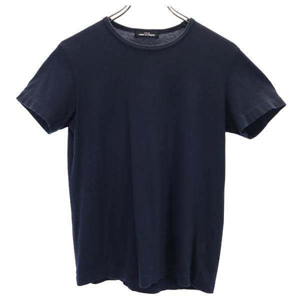 コムデギャルソン 90s 1996年 半袖 Tシャツ ネイビー COMME des GARCONS tricot メンズ   【230605】 メール便可