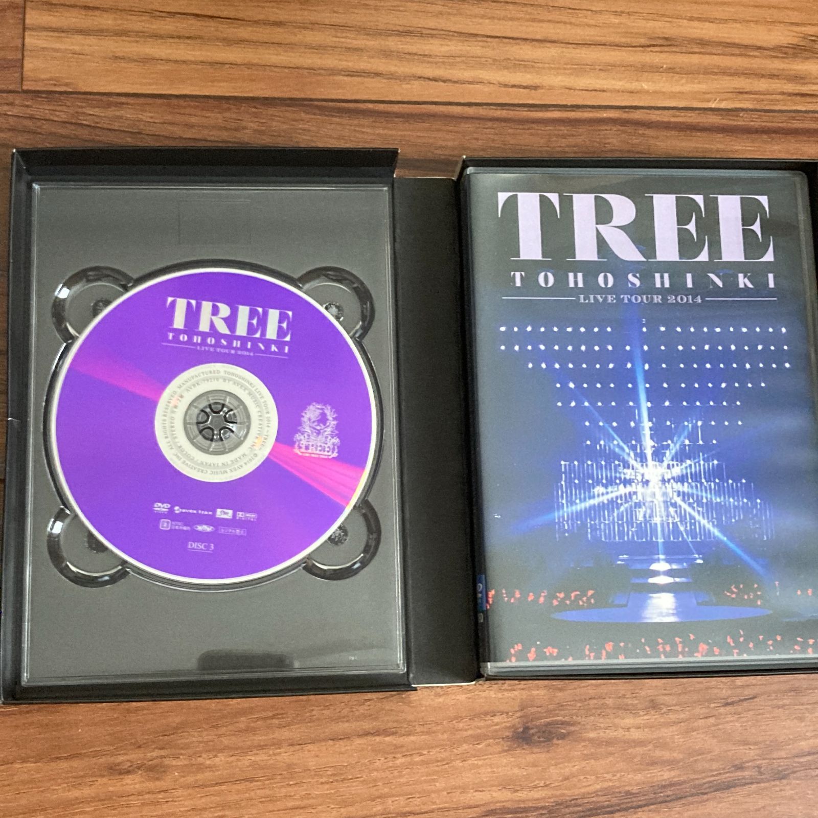 東方神起 LIVE TOUR 2014 TREE DVD3枚組 初回生産限定 特典:フォト