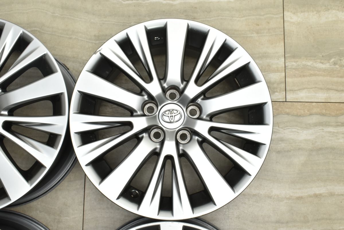 TOYOTA トヨタ ハリアー 純正ホイール 18インチ 4本 7.5J5HPCD114.3+45