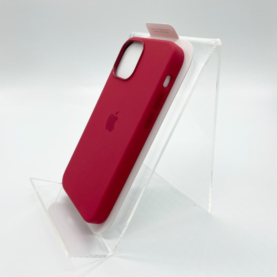 【美品】iPhone 13 mini レッド 純正シリコンケース 楽天市場】Apple純正 MagSafe対応 iPhone 13 シリコンケース・レッド