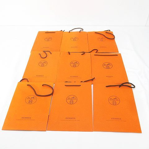 HERMES ショッパー袋 オレンジ 楽天市場】エルメス HERMES 純正 正規オレンジショッパー 正規店