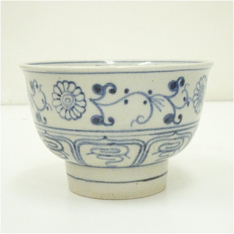 未使用 楽山窯造 茶碗 10個セット 中古】【茶道具】楽山窯造 安南茶碗（