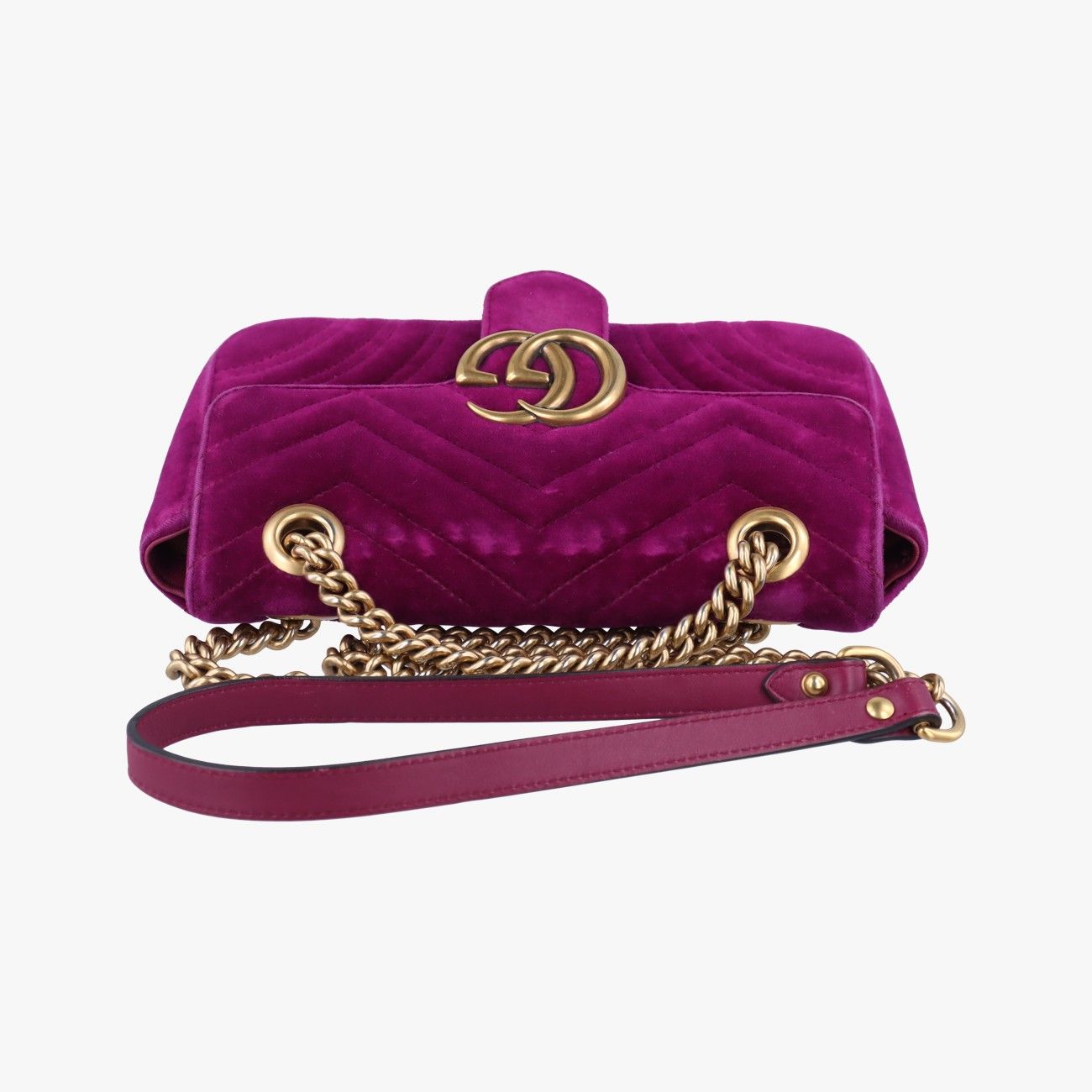 グッチGucciGGマーモントパープルベロア446744G023102648