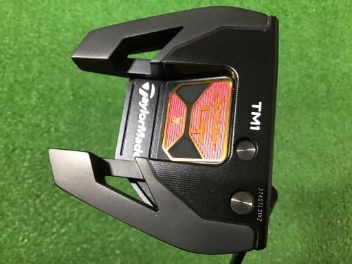テーラーメイド Spider GT BLACK TM1 33インチ パター PT スチール フレックスその他 メンズ 男性用 右利き 右用 Bランク ゴルフクラブ