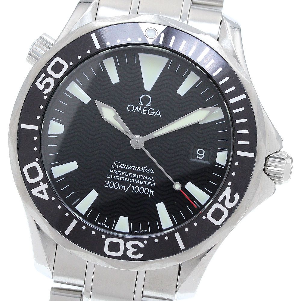 オメガ OMEGA 2254.50 シーマスター300 デイト 自動巻き メンズ_