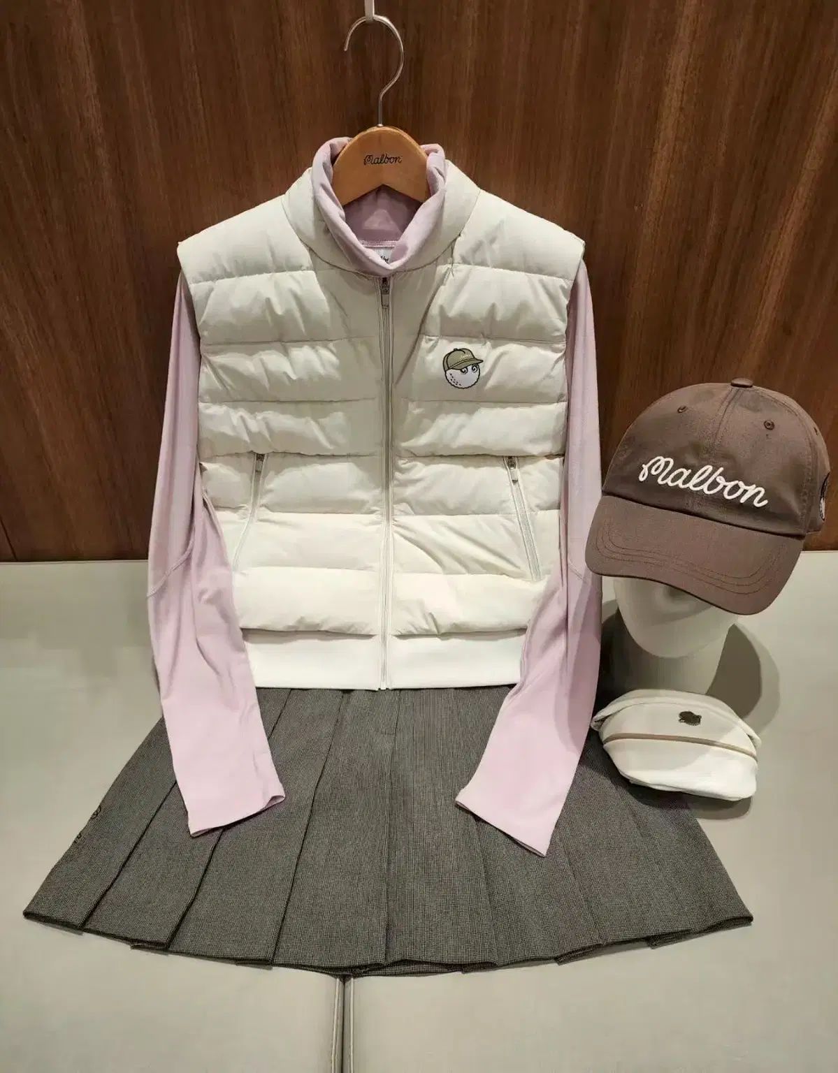 マルボンゴルフ 軽量スウィングダウンベスト 3COLOR