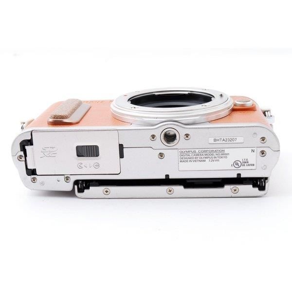 オリンパス OLYMPUS E-PL8 ブラウン レンズセット 美品 SDカード付