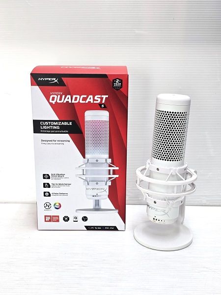 品】 ハイパーX HyperX QuadCast S ゲーミングマイク USBコンデンサー