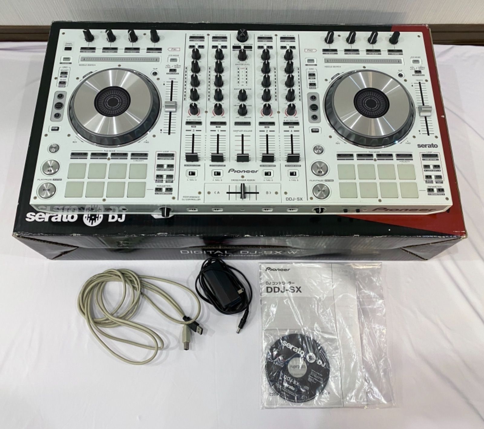 Pioneer DDJ-SX-W レアカラー 希少 美品 付属品あり - メルカリ Pioneer DDJ-SX-W レアカラー 希少 美品 付属品あり - メルカリ