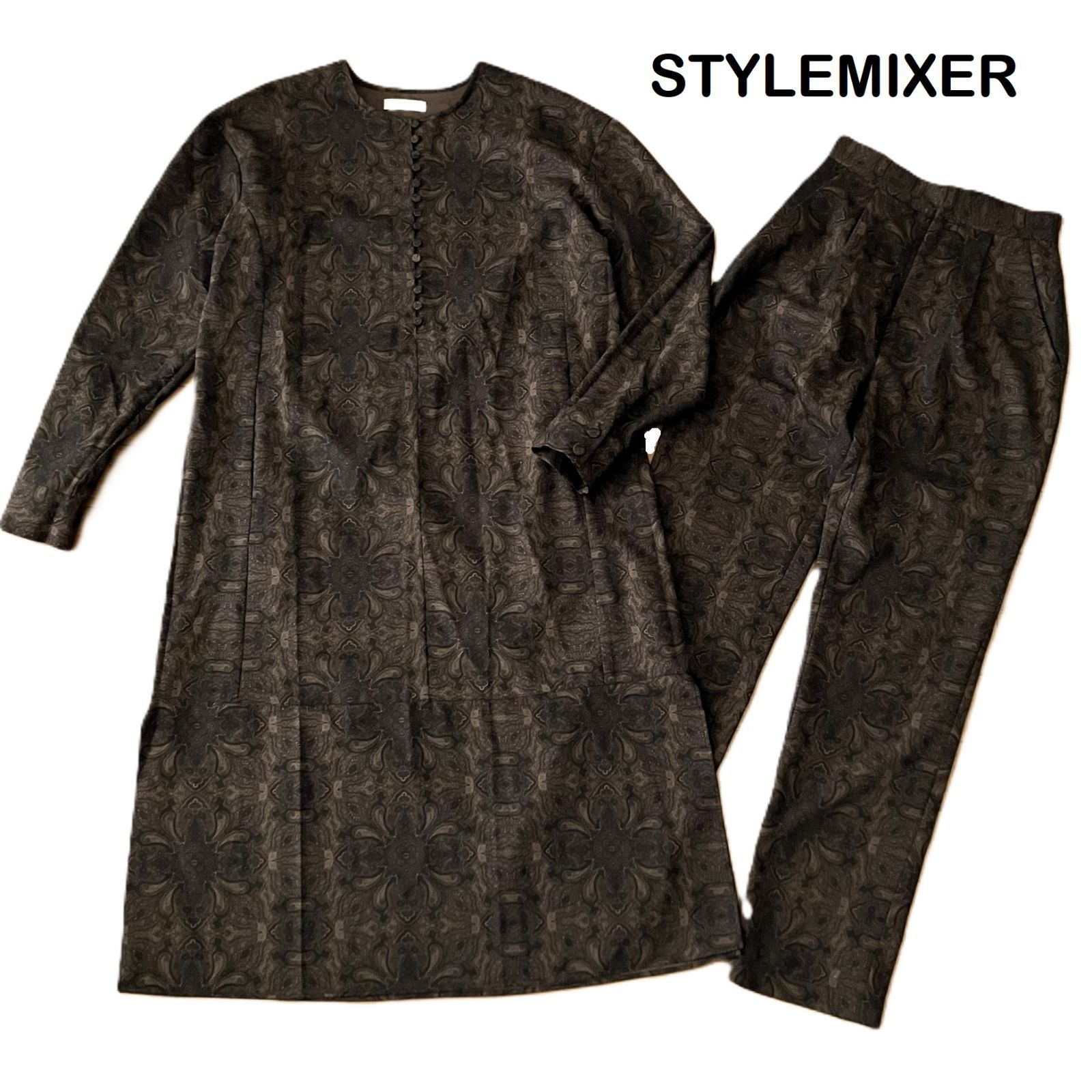 STYLEMIXER/スタイルミキサー】セットアップ ペイズリー ワンピース 