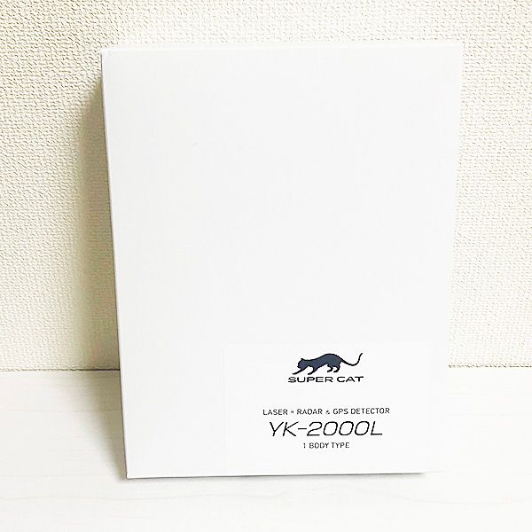 【新品・未使用品】ユピテルSUPER CAT YK-2000L YK-2000｜レーザー&レーダー探知機｜Yupiteru(ユピテル)