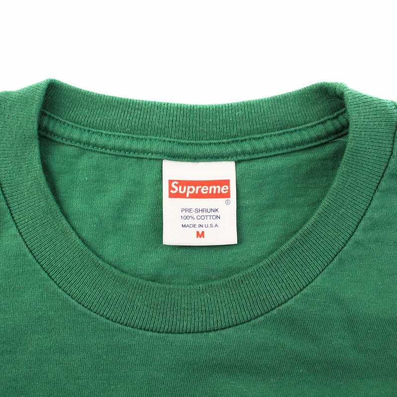 シュプリーム SUPREME BOX LOGO L/S TEE GREEN ボックスロゴ Tシャツ