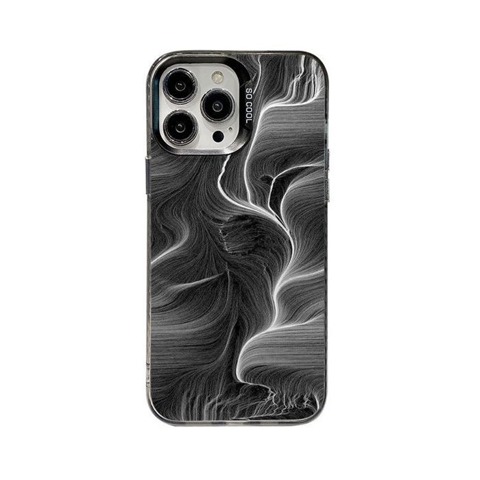 新品未使用familiar iPhone15Pro スマホケース iPhone16ケース 未使用 マーブルケース iPhoneケース 黒