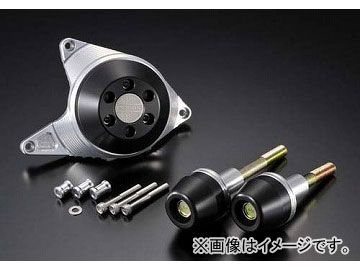 2輪 アグラス リアスライダー 3点セット クランクA 品番：P052-3068 ブラック ヤマハ YZF-R1 2009年～2010年 JAN：4548664832019