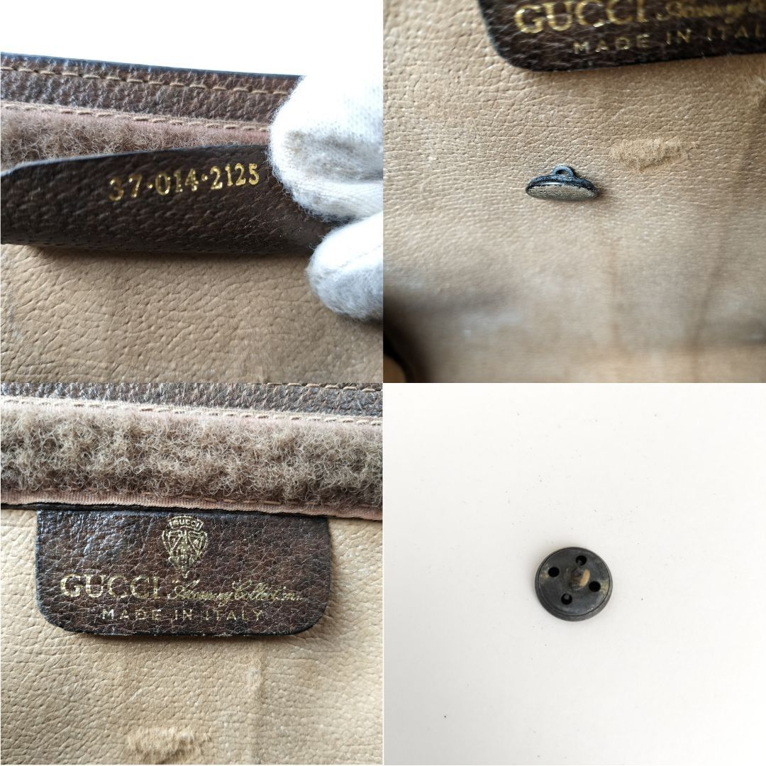 Gucci グッチ オールドグッチ ヴィンテージ シェリーライン GG柄 PVC