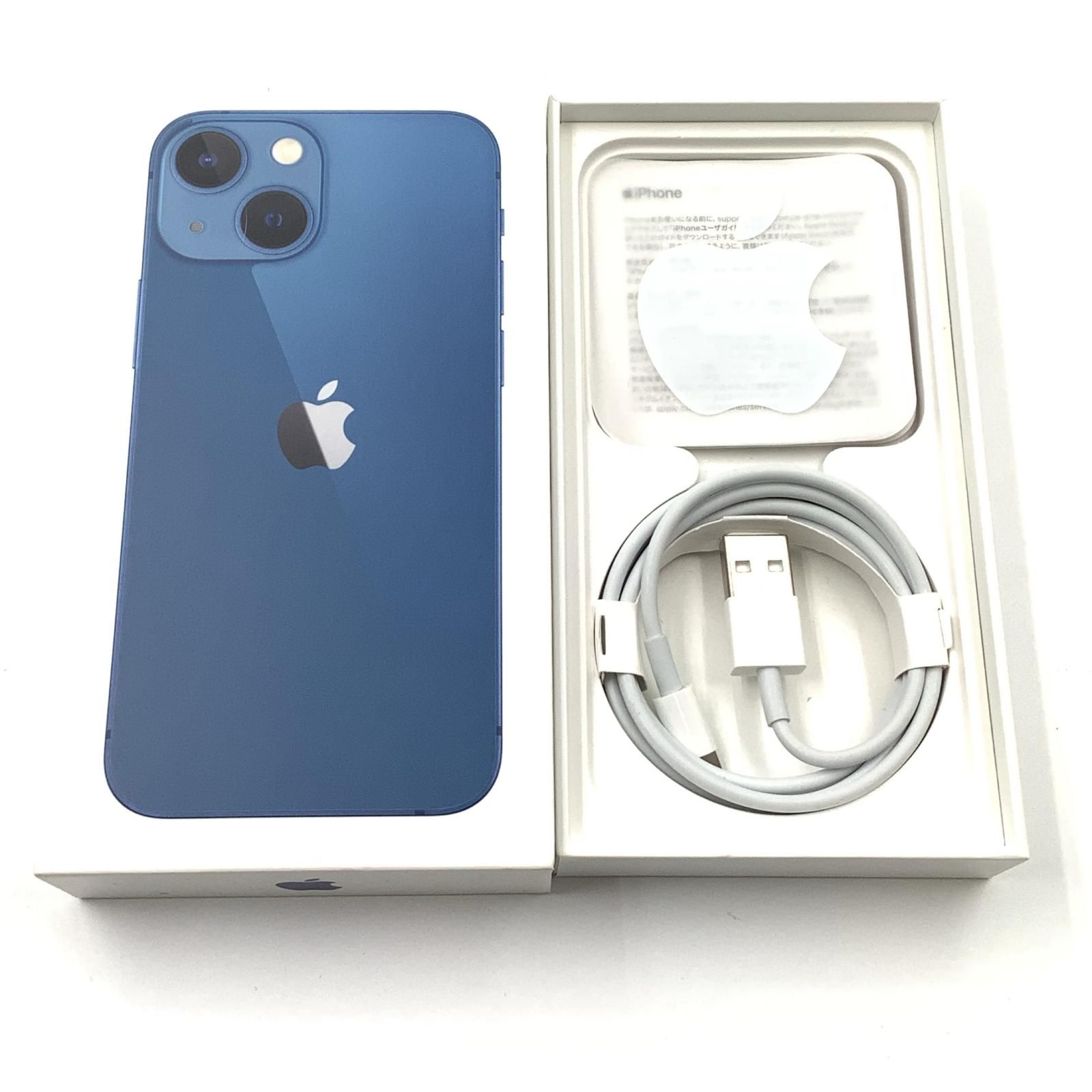 iPhone13 mini 128GB SIMフリー iPhone - iPhone13 mini 128GB ブルー 