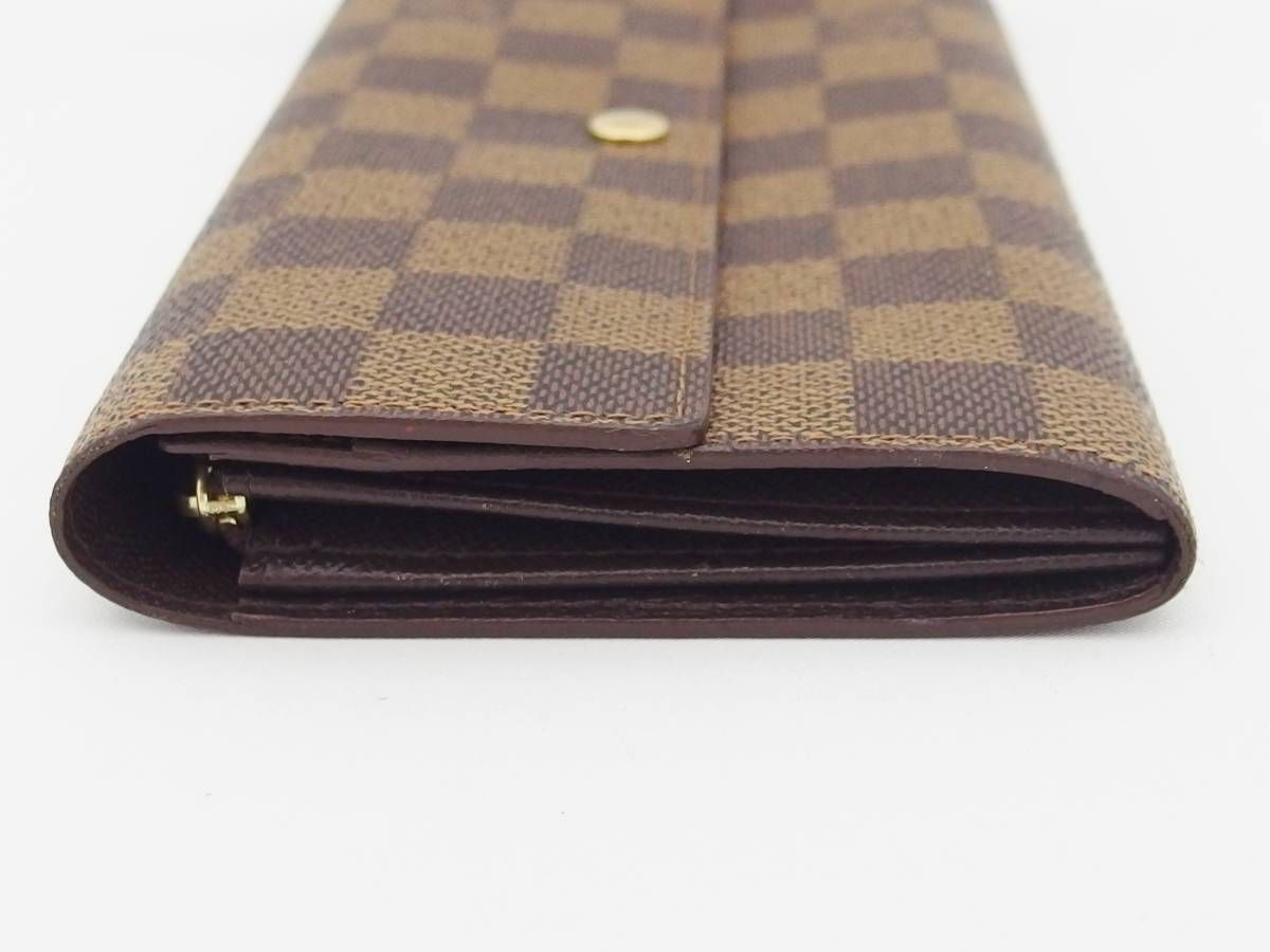 LOUIS VUITTON ルイヴィトン ダミエ ポルトフォイユサラ 長財布 - メルカリ